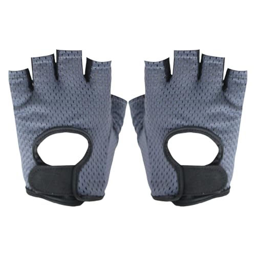 Limtula Fitness-Handschuhe für Damen und Herren, rutschfest, Silikon, atmungsaktiv, Trainingshandschuhe für Gewichtheben und Radfahren von Limtula