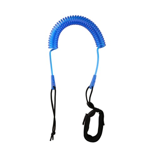 Limtula Gewickelte Surfbrett-Leine, Beinseil, Paddelboard-Leine mit verstellbarer Oberschenkelmanschette, SUP-Leine für sicheres Surfen von Limtula