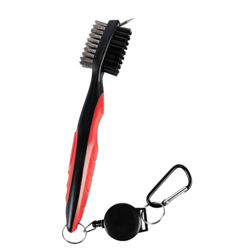Limtula Golfs Doppelseitige Bürste Club Reinigungsbürste Praktische Golf-Putter-Reiniger Golf-Rillen-Reinigungsbürste dauerhaft Limtula Golfs Doppelseitige Bürste Club Reinigungsbürste Praktische Golf-Putter-Reiniger Golf-Rillen-Reinigungsbürste dauerhaft von Limtula