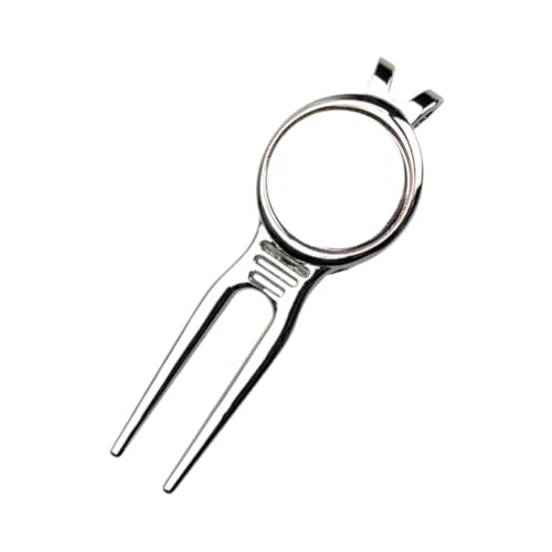 Limtula Golfs Pitchgabel mit Golfball-Marker, Aluminiumlegierung, Puttinggabel für Golfliebhaber von Limtula