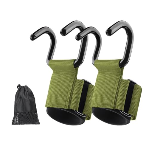 Limtula Iron Grips Trainingshaken für Klimmzüge, Kreuzheben, ergonomische Handgelenkpolsterung für Krafttraining, Männer und Frauen, Fitness-Ausrüstung, Zubehör von Limtula