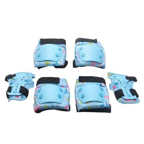 Limtula Knieschoner-Set für Kinder im Alter von 3–8 Jahren, für Jungen und Mädchen, Skateboard, Knie, Ellenbogen-Bandage, Handpolster für Skaten, Skateboard von Limtula