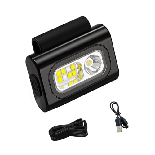Limtula Multifirtional Outdoor Scheinwerferclip LED Scheinwerfer Wasserdichtes IPX6 Unterwasserlicht Abs Silikon Textur Zum Angeln Multifunktionaler Magnetischer Scheinwerfer Mit Clip von Limtula