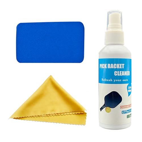 Limtula Pickleballs-Schlägerreiniger, Reinigungssprays, tragbare Pickleball-Paddel-Reiniger für verbesserte Drehung und Genauigkeit, 100 ml von Limtula