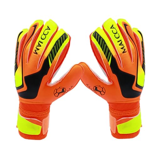 Limtula Professionelle Torwarthandschuhe, verdickte Fußball-Torwarthandschuhe, Latex, Fußball-Spielhandschuhe, Sportzubehör von Limtula