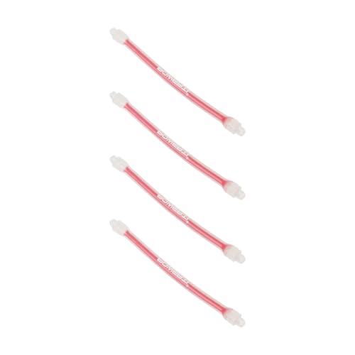 Limtula Set mit 4 Tennissaiten-Dämpfern, Vibrationsdämpfer, Doppelhaken, Vibrationsdämpfer, Silikon-Textur für präzises Spielen, Tennisdämpfer von Limtula