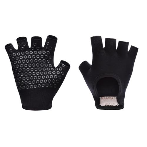 Limtula Sporthandschuhe, atmungsaktiv, Pilates-Handschuhe, bequeme Fitness-Handschuhe, Halbfinger-Handschuhe, Fahrradhandschuhe, Sportzubehör von Limtula