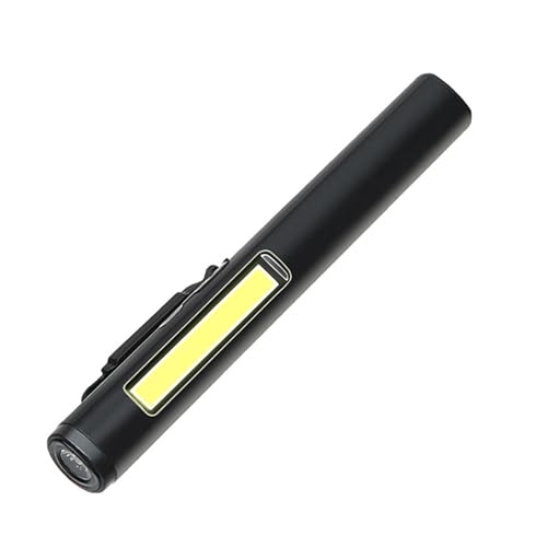 USB Wiederaufladbare Stiftlampe Mit Magnetischer Tasche LED Taschenlampe Tragbare Taschenstift Clip Light Für Arbeiten Notfälle Outdoor Camping Notfälle Taschenlampe von Limtula
