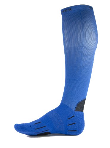 Lindner socks Compression Running Sportstrumpf, 44-46, blau von Lindner socks
