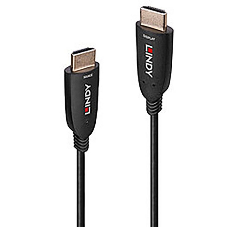 Lindy LINDY HDMI Anschlusskabel HDMI-A Stecker 15.00 m Schwarz 38511 8K UHD HDMI-Kabel, (1500.00 cm) von Lindy