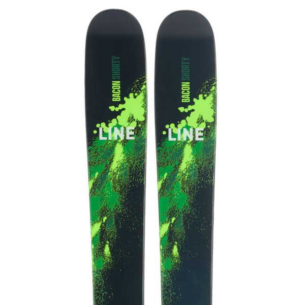 Line Bacon Shorty Alpine Skis Grün 155 von Line