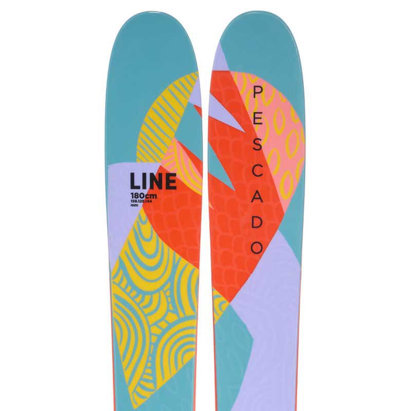Line Pescado Alpine Skis Mehrfarbig 180 von Line