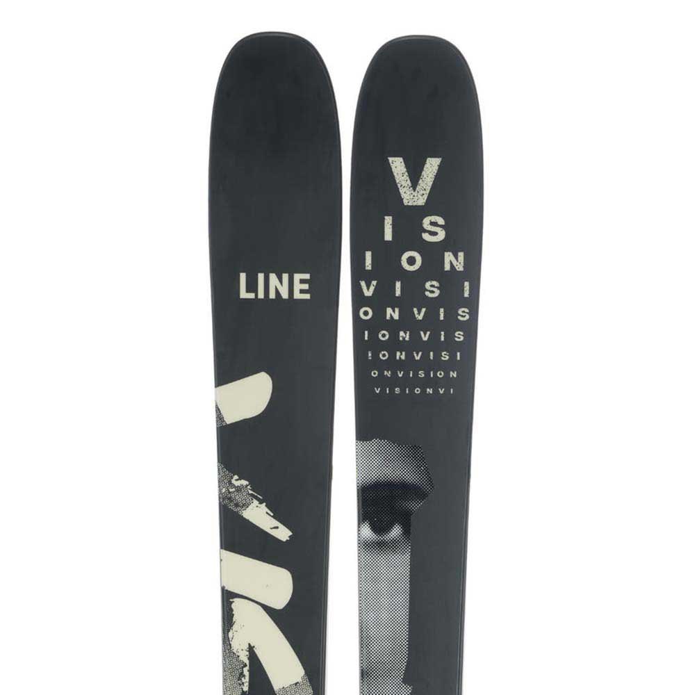 Line Vision 108 Alpine Skis Schwarz 183 von Line