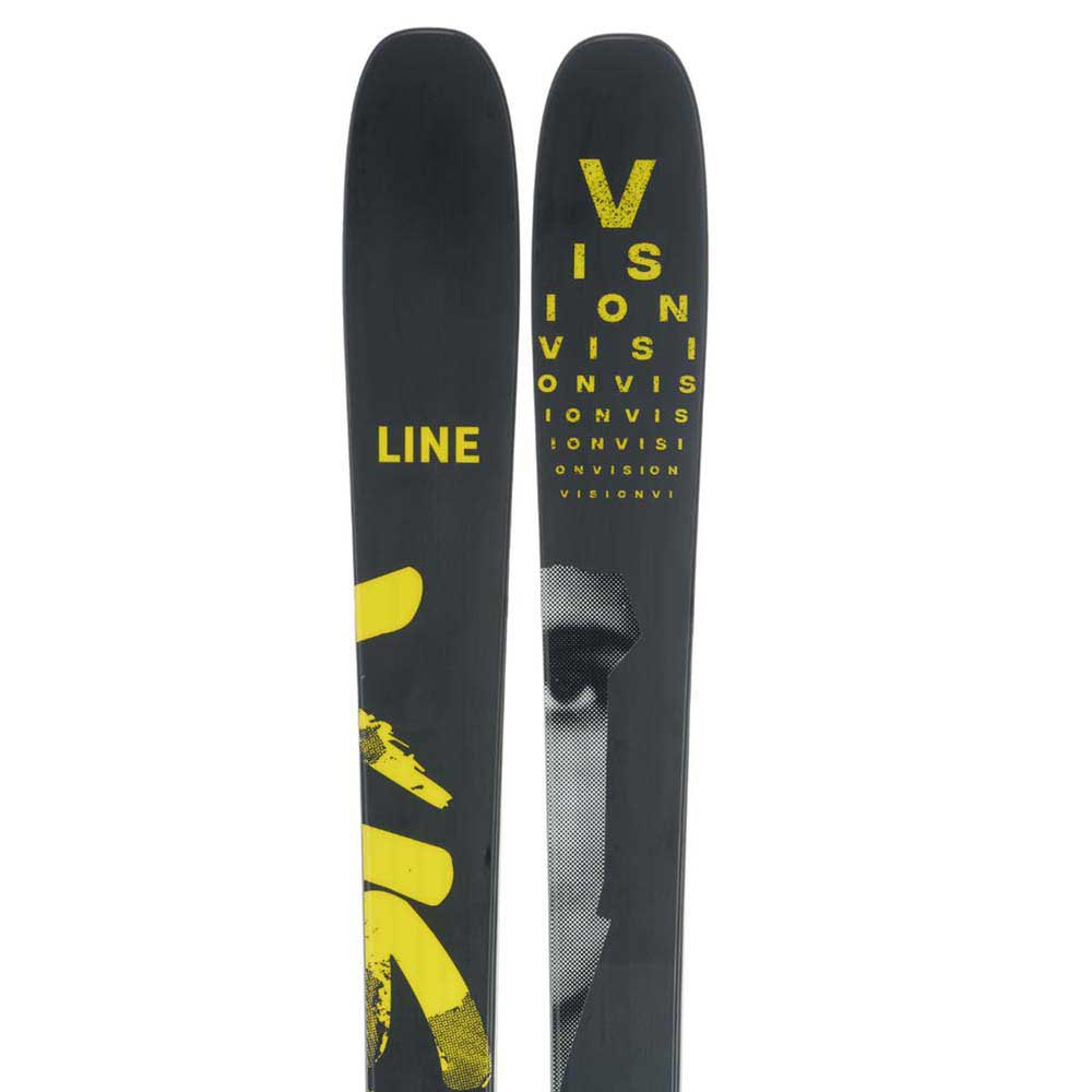 Line Vision 98 Alpine Skis Schwarz 172 von Line