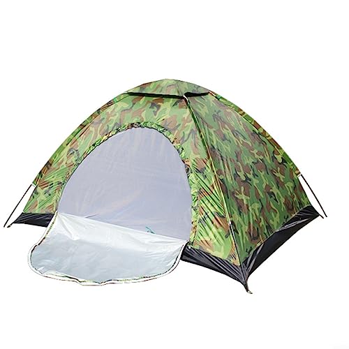 Tragbares Zelt für 1 Person, ultraleichtes, tragbares Camping-Gartenzelt mit Anti-UV-Beschichtung für Outdoor-Camping, Strand, Angeln (A) von Lioaeust