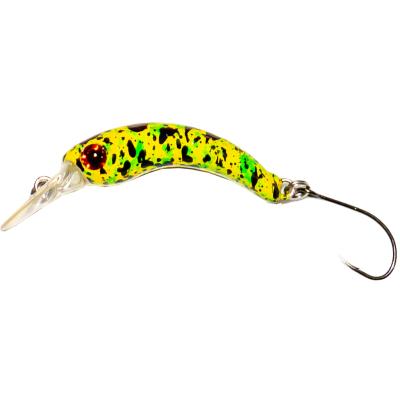 Lion Sports Torpedo Trout Wobbler 1,2 g float lim/bla von Lion Sports