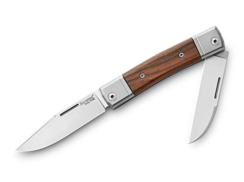 Lion Steel Unisex – Erwachsene Bestman II Santos Taschenmesser, Braun, 23,7cm von Lion Steel