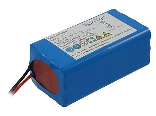 LionTec Golftrolley Akku Batterie Lithium-Ionen 24 V (25,2 V) - 7,8 Ah für Agent Golf von LionTec