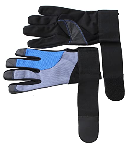 Lisaro Vollfinger Sport Handschuhe mit Gelenkschutz/Trainingshandschuhe- Fitness Handschuhe Herren und Damen - einsetzbar als Sporthandschuhe, Gym Handschuhe, Gewichtheber Handschuhe. (XXL) von Lisaro