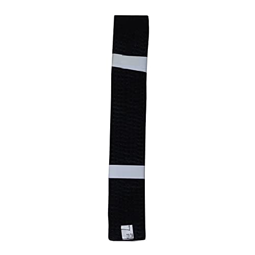 Lisaro kampfsportgürtel Karate Judo Taekwondo Ju Jutsu BJJ Gürtel Gr. 160-300 cm (schwarz, 220) von Lisaro