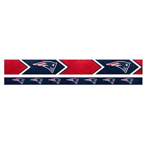 Littlearth Damen NFL New England Patriots Stirnband-Set, 2 Stück, Teamfarbe von Littlearth