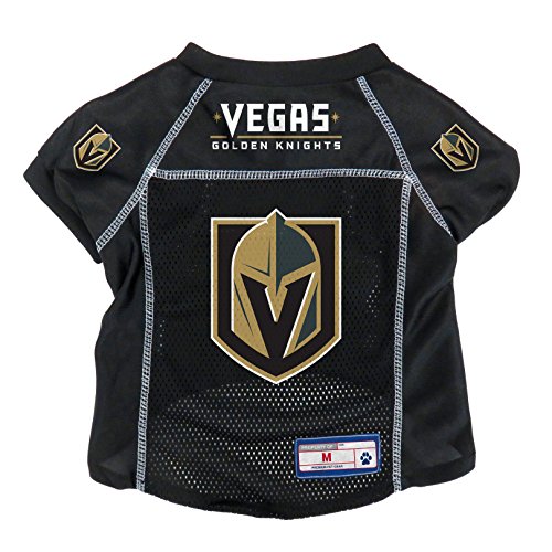 Littlearth NHL Vegas Golden Knights Haustiertrikot, Größe XL, Teamfarbe von Littlearth