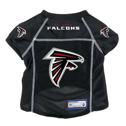 Littlearth Unisex-Erwachsene NFL Atlanta Falcons Basic Haustier-Trikot, Teamfarbe, Größe L (320134-FALC-L) von Littlearth
