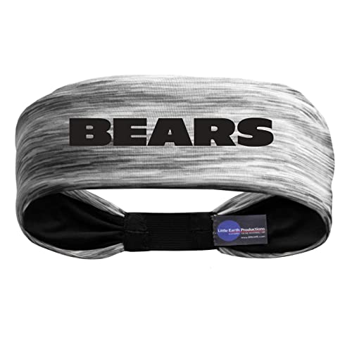 Littlearth Unisex-Erwachsene NFL Chicago Bears Tigerspace Stirnband, Grau, Einheitsgröße von Littlearth