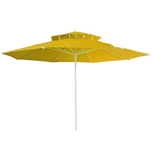 LiuGUyA 2.4 Canopy Cantilever Hanging Umbrella Parasol, Sun Shade Parasol Sun Protection for Outdoor/Gardens/Balcony/Patio Rectangular Garden Parasol von LiuGUyA