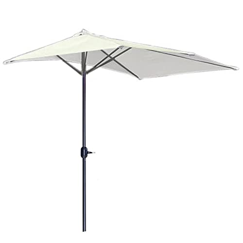LiuGUyA 2.5 * 1.2M Garden Sun Parasol, Parasol, Easy to Assemble, Waterproof, with 5 Ribs, for Balcony, Dining Tables, Gardens, Patios, Decking, Umbrellas Sunscreen von LiuGUyA