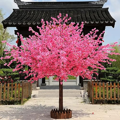 LiuGUyA Home Decor Artificial Flower Cherry Blossom, Big Tree Fake Vines Flowers for Wedding Party Restaurant Mall Home Decor Indoor Outdoor 5x5m/16.4x16.4ft von LiuGUyA