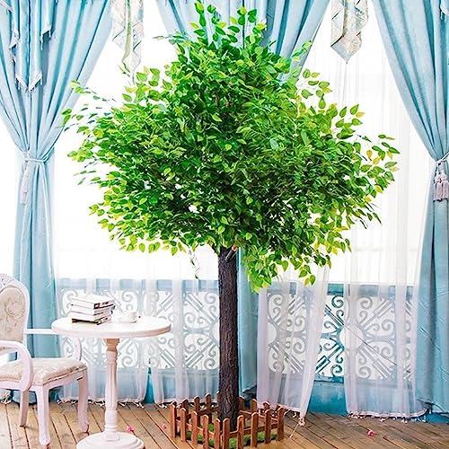 LiuGUyA Large Plants Artificial Simulation Green Banyan Trees Interior Decoration Tree Artificial Bonsai Tree for Office Bedroom Living Party DIY Wedding Decor 1.5 * 1m/4.9x3.2ft von LiuGUyA