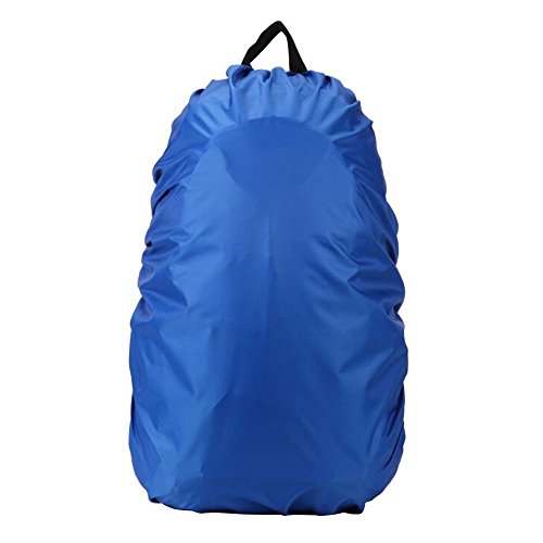 Livecity® trevel Camping Wandern Wasserdicht Regendicht Rucksack Regen Staub Abdeckung Beutel, blau von Livecity