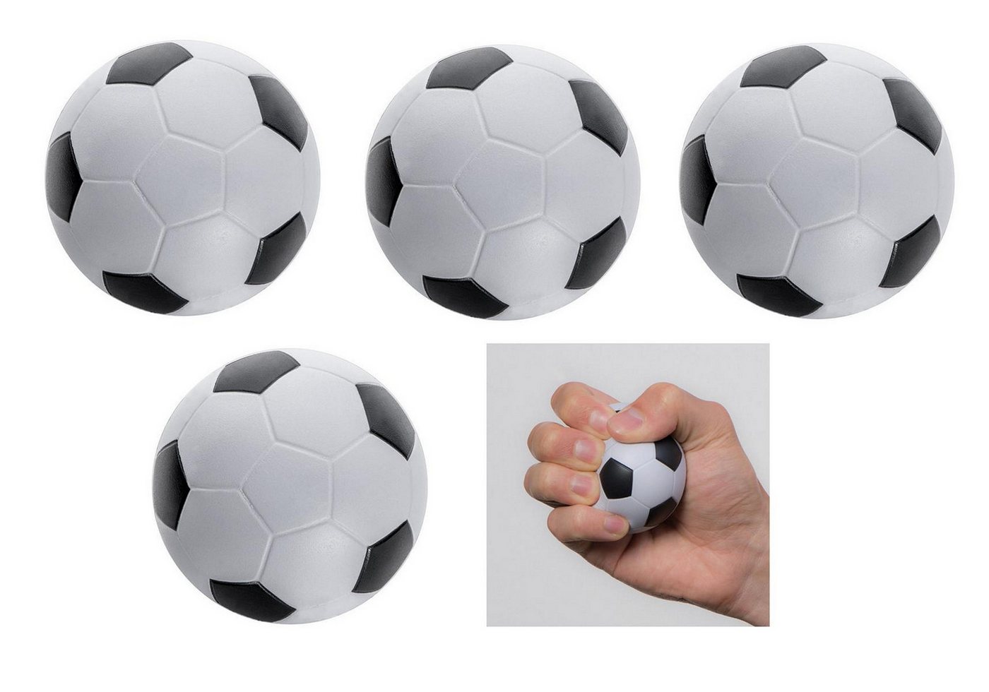 Livepac Office Physioball 5x Anti-Stressball / Wutball / Fußball"" von Livepac Office