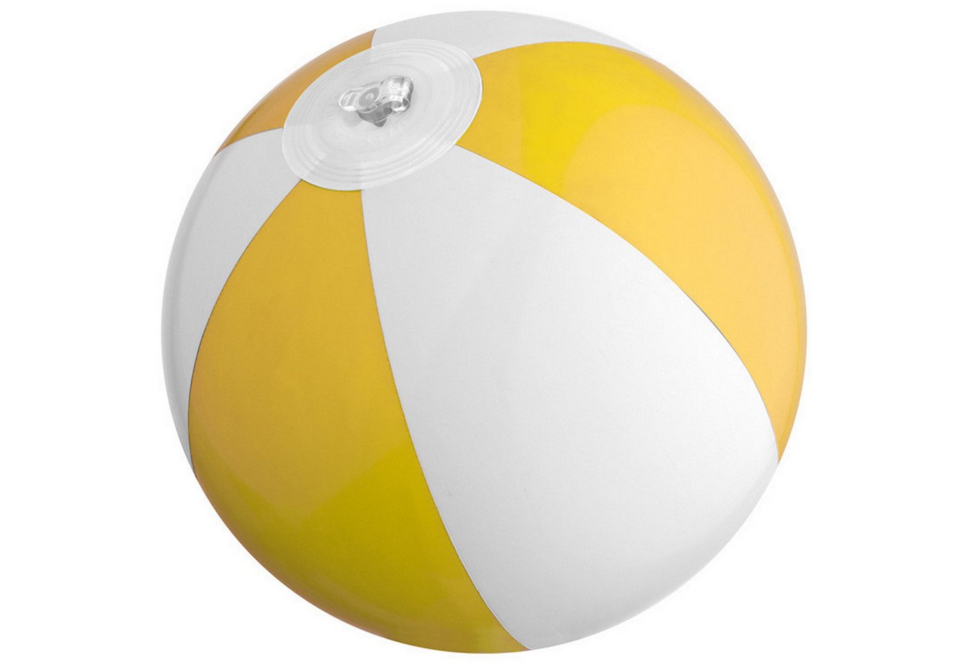 Livepac Office Wasserball Mini Strandball / Wasserball / Farbe: gelb-weiß von Livepac Office