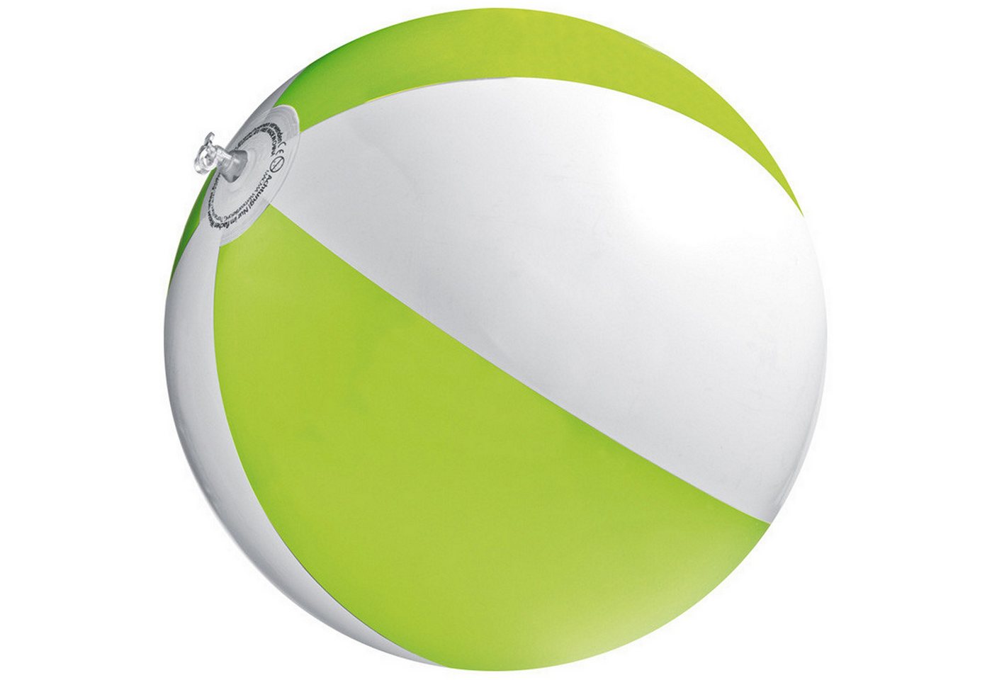 Livepac Office Wasserball Strandball / Wasserball / Farbe: apfelgrün-weiß von Livepac Office