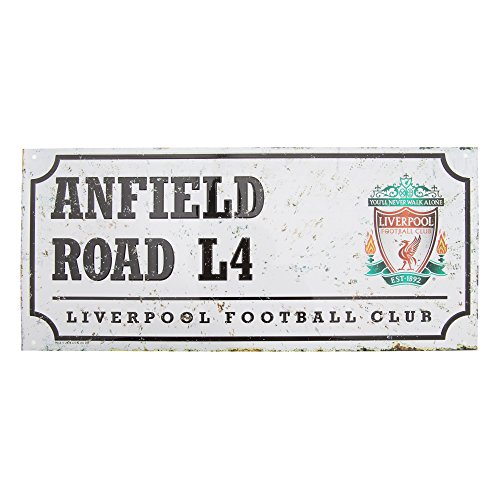 Liverpool Retro Street Sign – Mehrfarbig von Liverpool F.C.