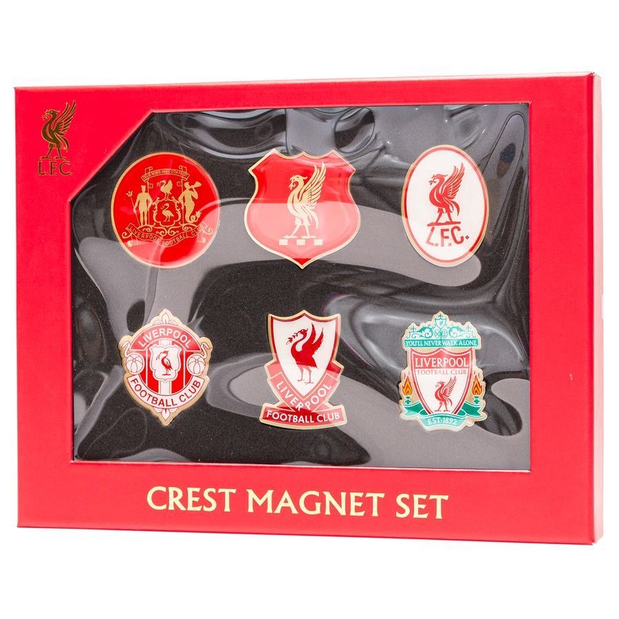 Liverpool Crest Magnet Set - Rot von Liverpool FC
