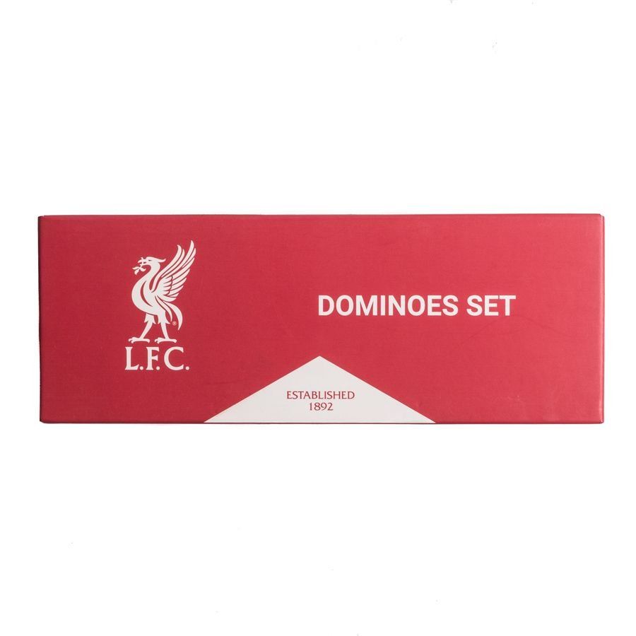 Liverpool Dominoes Set Liverbird - Rot/Braun von Liverpool FC