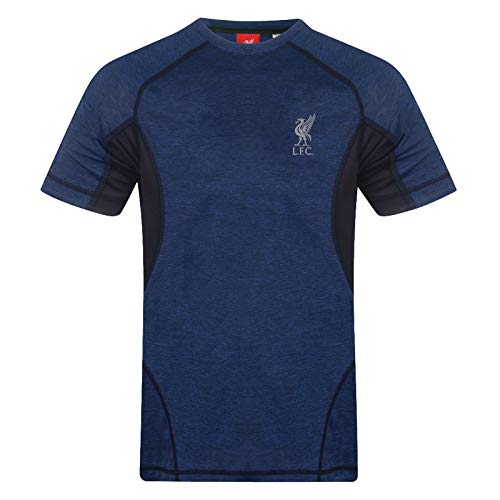 Liverpool FC - Herren Trainingstrikot aus Polyester - Offizielles Merchandise - Geschenk für Fußballfans - Königsblau - 3XL von Liverpool FC