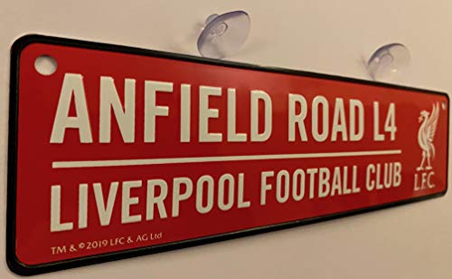 Liverpool Football Club Mini-Straßenschild, Rot von Liverpool FC