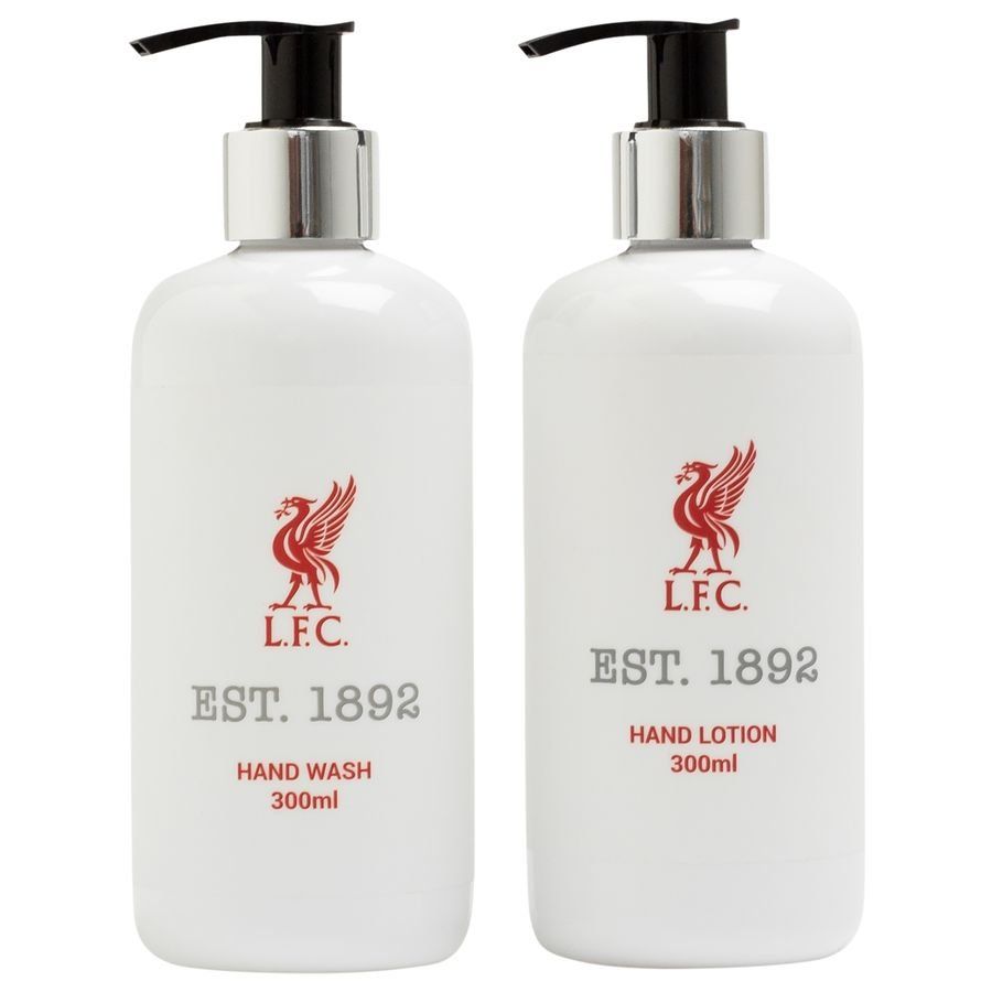 Liverpool Handwash & Moisturiser Set - Weiß/Rot von Liverpool FC