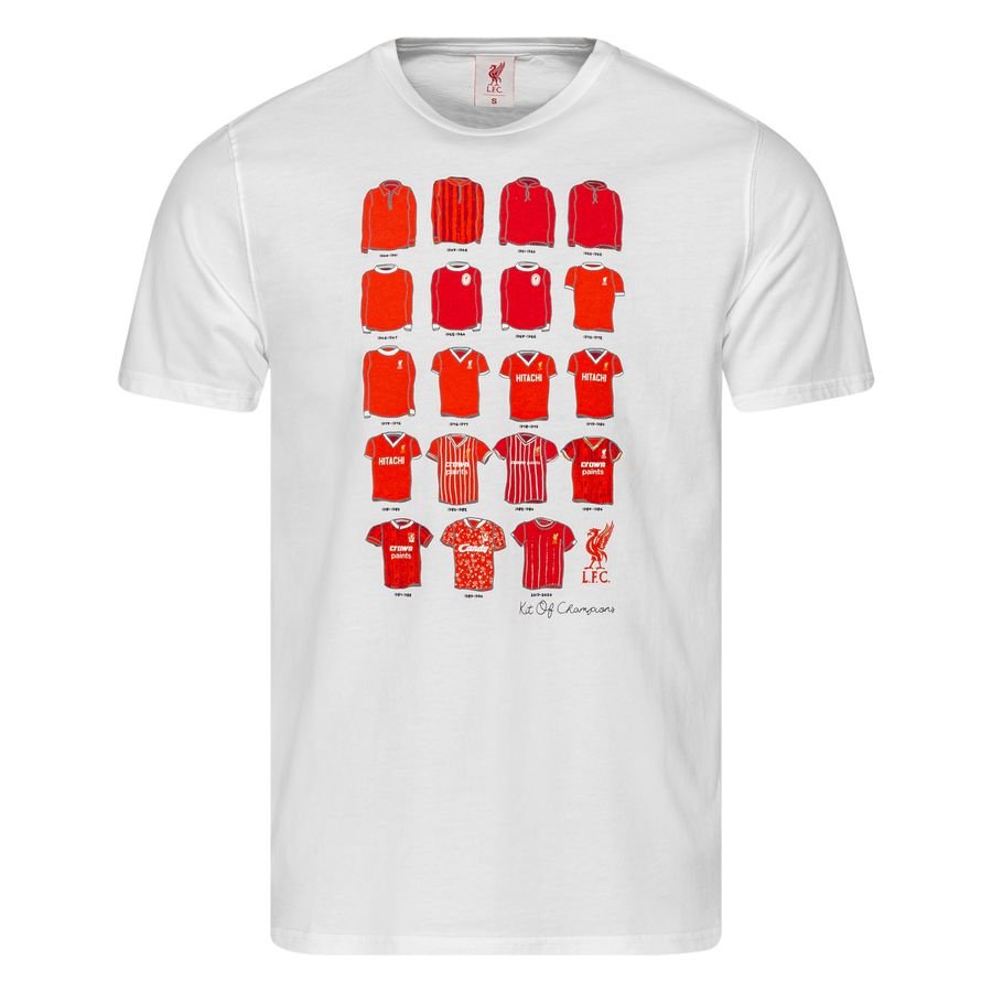 Liverpool T-Shirt Champions - Weiß/Rot von Liverpool FC