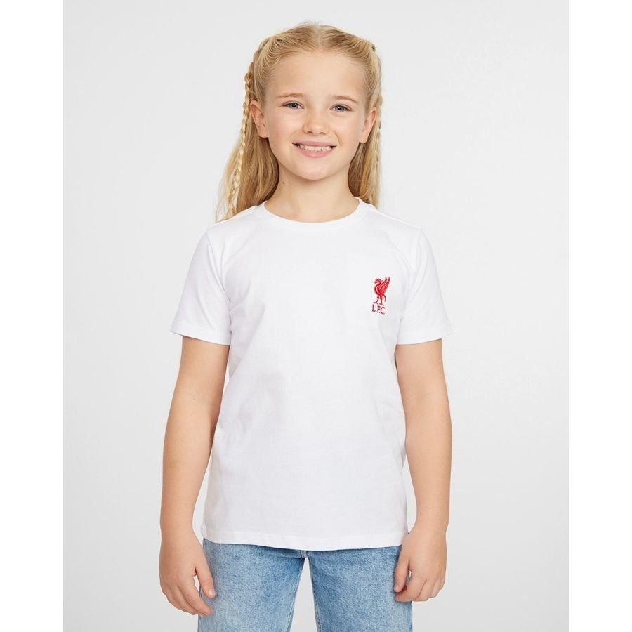 Liverpool T-Shirt Liverbird - Weiß Kinder von Liverpool FC