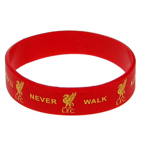 Official LIVERPOOL FC "YNWA" roten Gummi-Armband von Liverpool FC