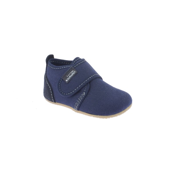 Living Kitzbühel - Kid's Babyklett Sterne - Hüttenschuhe Gr 22 blau von Living Kitzbühel