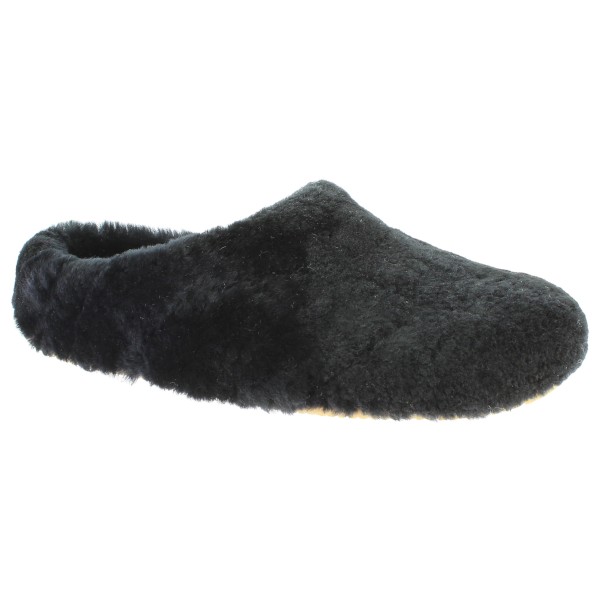 Living Kitzbühel - Women's Lammfell Pantoffel No. 4292 - Hüttenschuhe Gr 40 schwarz von Living Kitzbühel