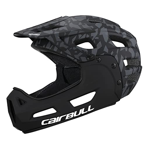Lixada Adult Full Cycling Helmet with Removable Chin Strap and Visor for Mountain Biking von Lixada