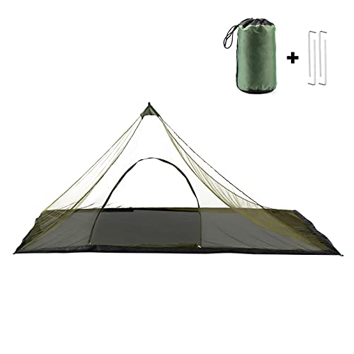 Lixada Campingzelt mit Moskitonetz, mit Tragetasche, wasserdicht, Moskitonetz, Outdoor-Zelt, Netzzelt, für Wandern, Camping, Angeln von Lixada
