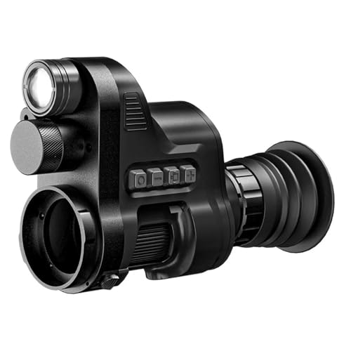 Lixada Nachtsichtgerät, IR-Nachtsicht-Monokular, Infrarot-Digital-Nachtsichtbrille für Camping, Jagd, Nachtangeln von Lixada
